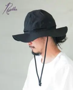 新品未使用　NEEDLES C/N OXFORD CLOTHクラッシャーハット