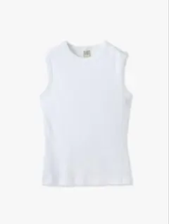 FLORE FLOREフローレフローレ エスメタンクトップ　white