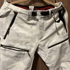 workman ワークマン Fieldore ホワイトカモフラージュパンツ