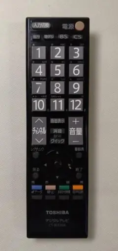 純正　TOSHIBA レグザ　デジタル液晶テレビリモコン 【CT-90320A】