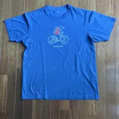 mont-bell 自転車に乗るクマ Tシャツ M