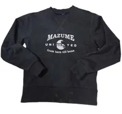 完売品!MAZUME マズメ ウインドカットトレーナー スウェット