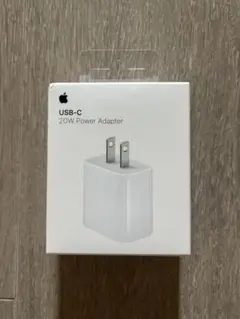 【新品未開封】Apple 純正 20W USB-C電源アダプタ