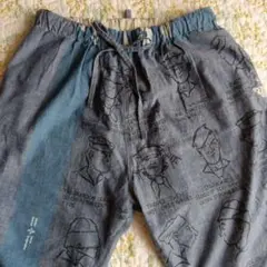 快晴堂　カロハ プリント セーラーズパンツ