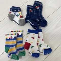 ミキハウス ベビー靴下 11-13cm セット