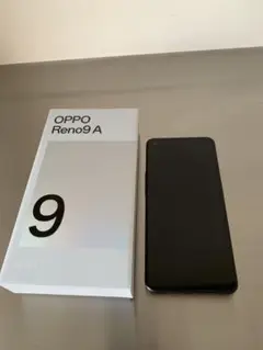 OPPO Reno9 A 128GB ブラック 本体　　　　※美品※