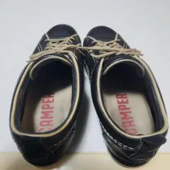 CAMPER ブラックレザー スニーカー