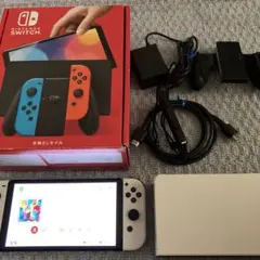 NintendoSwitch有機ELモデルホワイト動作品