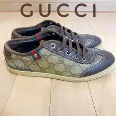 【美品】GUCCI グッチ シェリーライン GG 靴 22㎝ ローカットシューズ