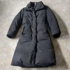 HUGO BOSS/ロング丈ダウンジャケット 黒 サイズ36