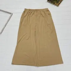 UNIQLO ユニクロ ガウチョパンツ AIRism エアリズム ベージュ L
