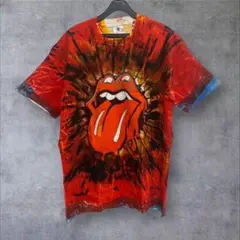 ローリングストーンズ ブートプリントTシャツ タイダイ XL 新品未使用品