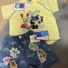 新品タグ付き スティッチ セットアップ