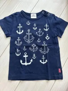 SLAPSLIP アンカー柄 Tシャツ