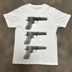 Tシャツ ストリート ドリル 銃 グランジ Archive アート