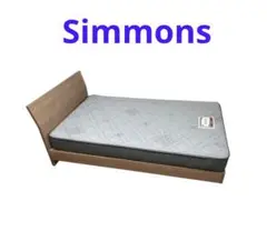 ここ 最高級 Simmons シングル未使用マットレスのみ美品 SIMMONS シモンズ シングル ベッド マットレス ベッドフレーム