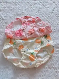パンツ 2枚セットタグ付き女の子 ショーツ ボクサーパンツ（120cm）B39
