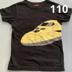 OJICO 新幹線 ドクターイエロー　Tシャツ 黒　6A