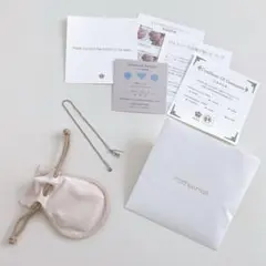 【美品】Matthewmark ティアドロップダイヤモンドネックレス