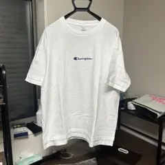 Champion ホワイト Tシャツ L