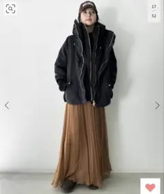 レミレリーフ ジップアップ2wayブルゾン