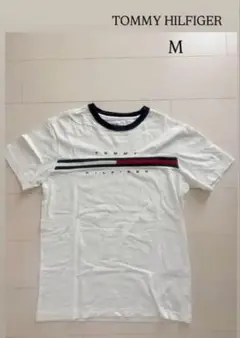 TOMMY HILFIGER ホワイト Tシャツ M ✨美品✨