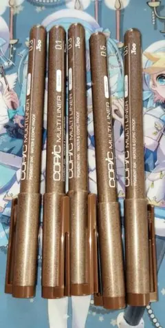 中古品　コピックマルチライナー　ペン　イラスト　絵　線画　コピック　日本製