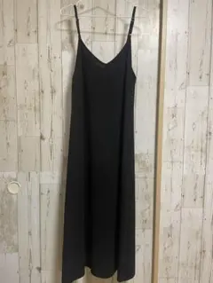 ブラックキャミワンピース