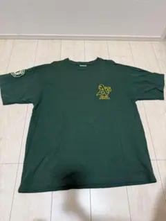 オークランド・アスレチックス Tシャツ ダークグリーン