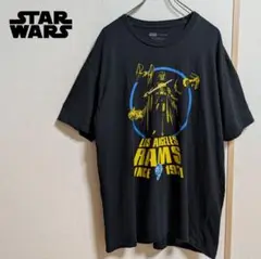 STAR WARS スターウォーズ ダースベイダー × RAMS Ｔシャツ