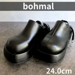 bohmal ボマール 厚底 サボ サンダル ブラック 黒