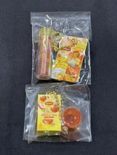 新品　未開封　Lipton リプトン　ミニチュアチャーム　アップルティー