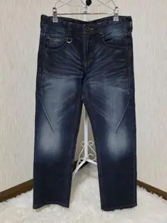 美品☆ RIELABO リエラボ ニコル サイズ44 ストレート デニム 日本製