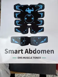 【新品】Amazon 楽天EMS腹筋パッドセット EMS 腹筋ベルト マッスル