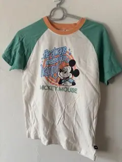 ミッキーマウス ラグランTシャツ
