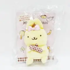 ポムポムプリン　2WAYマスコットホルダー　リボン　ぼくのたからもの　レア