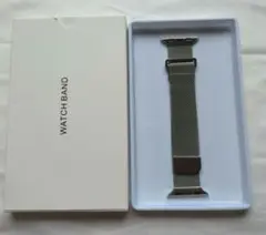 アップルウォッチバンド38㎜スチール シルバー