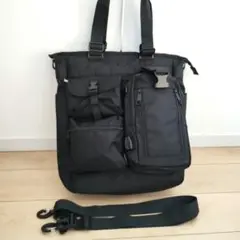 美品 4way リュック トートバッグ ショルダーバッグ ウエストバッグ 黒