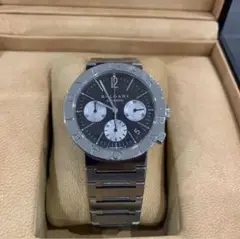 美品 ブルガリブルガリ BB38 SS CH メンズ 腕時計 BVLGARI