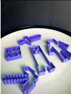 Minecraft型クッキー5種