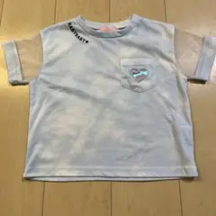 rabyraby　袖シアーTシャツ　120cm 汚れあり