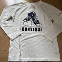 CONVERSE スニーカーイラスト トレーナー 160
