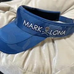 MARK LONA バイザー ブルー未使用　フリー