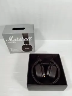 Marshall ワイヤレスオンイヤーヘッドホン Major Ⅳ ブラック