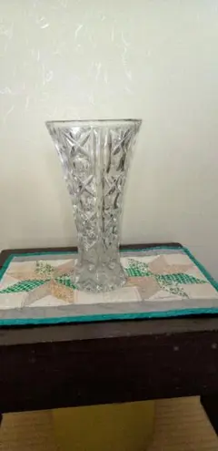クリスタル花瓶