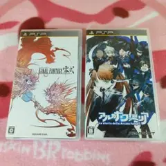 PSP ファイナルファンタジー零式 / アルカナ・ファミリア 2本セット