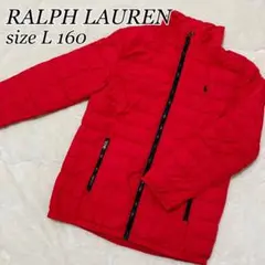POLO ポロ ラルフローレン ダウン ジャケット 赤 L 160 子供服