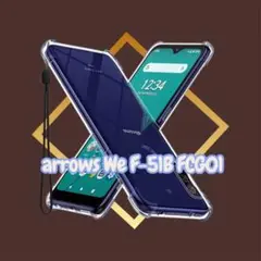 arrows We ケース シンプル　クリア　ストラップ付き　おしゃれ