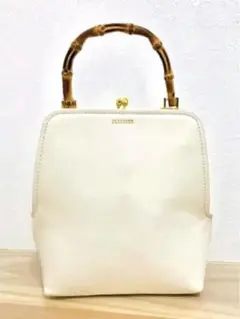 【新品】JIL SANDER GOJIバッグ ゴジフレーム バンブーハンドル