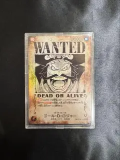 ワンピースカード　受け継がれる意志　ゴール・D・ロジャー　手配書 SP